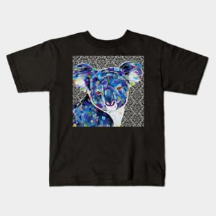 Cuthbert - Modern Koala Painting Kids T-Shirt